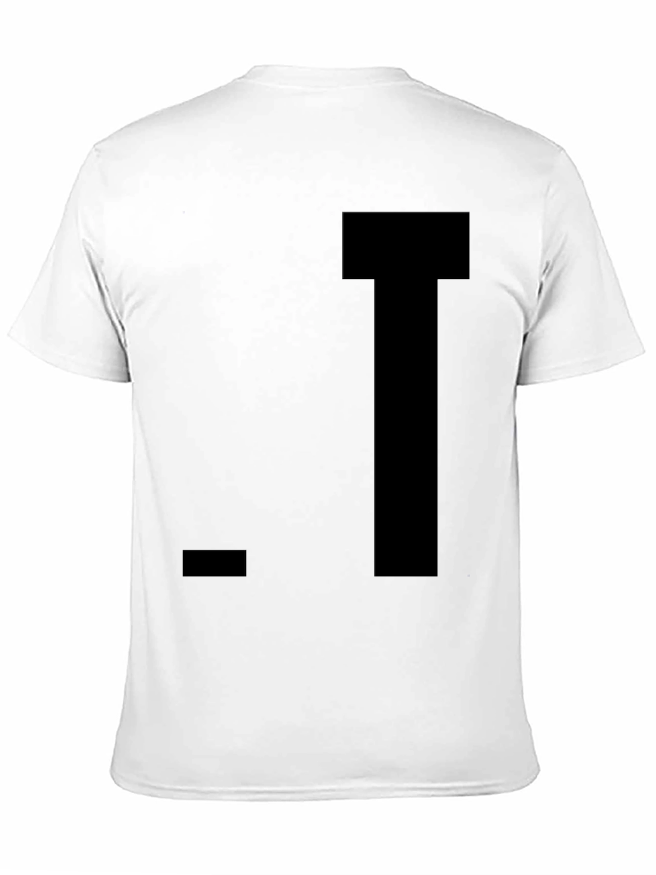 Black Classic Solid Black Crew Neck T-Shirt view 11