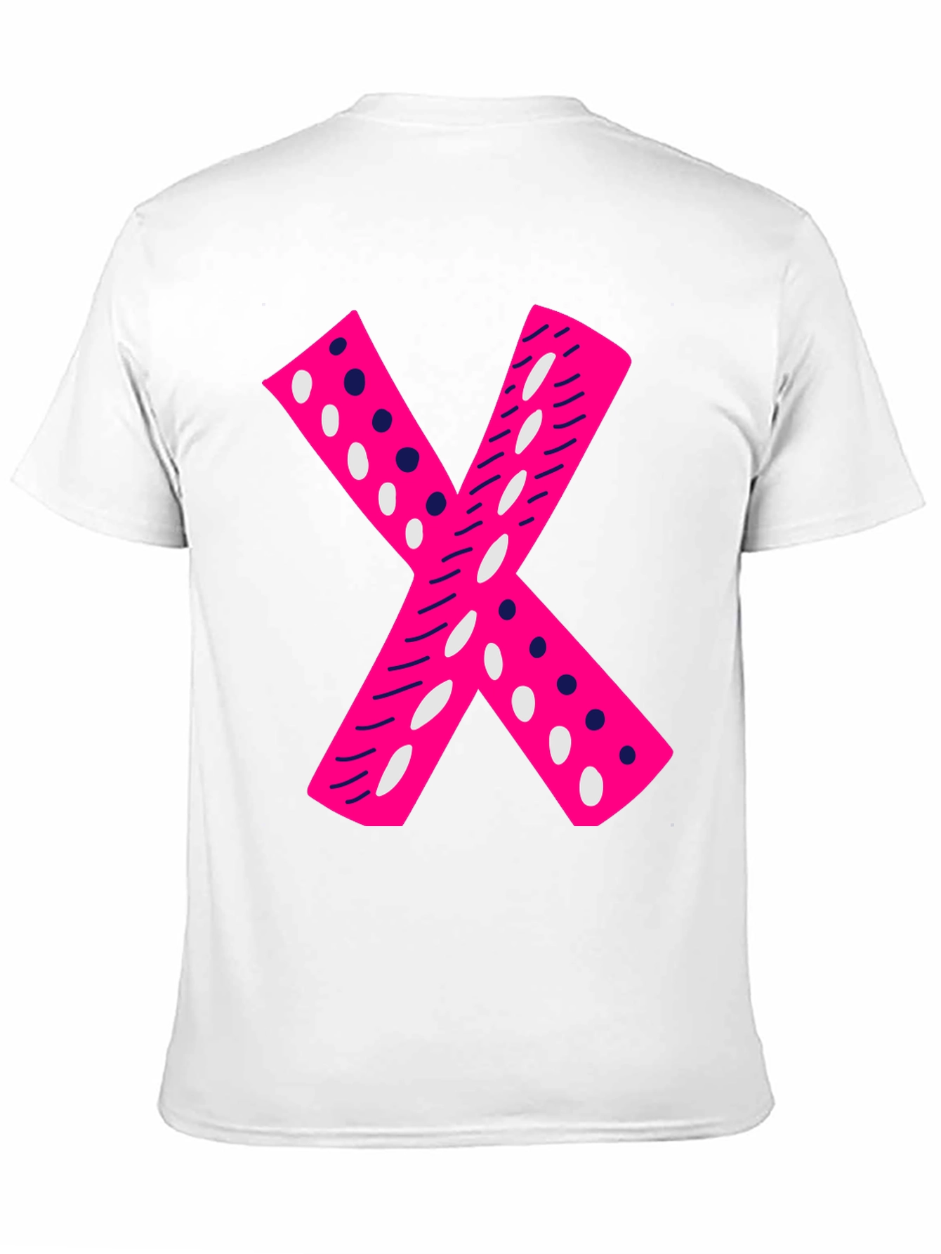 Black Pink X Graphic Tee - Casual Black T-Shirt view 11