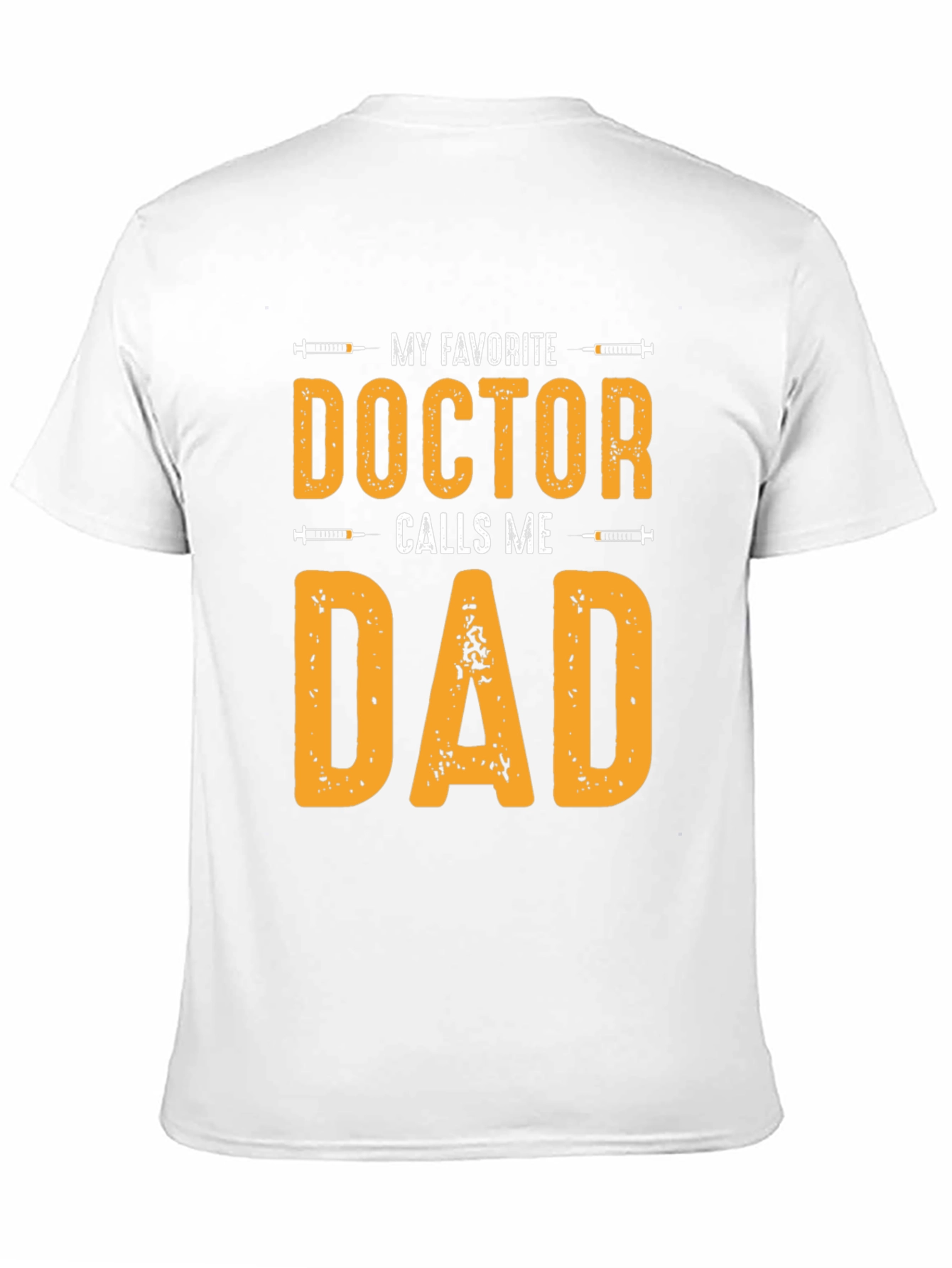 Black My Favorite Doctor Calls Me Dad T-Shirt view 11