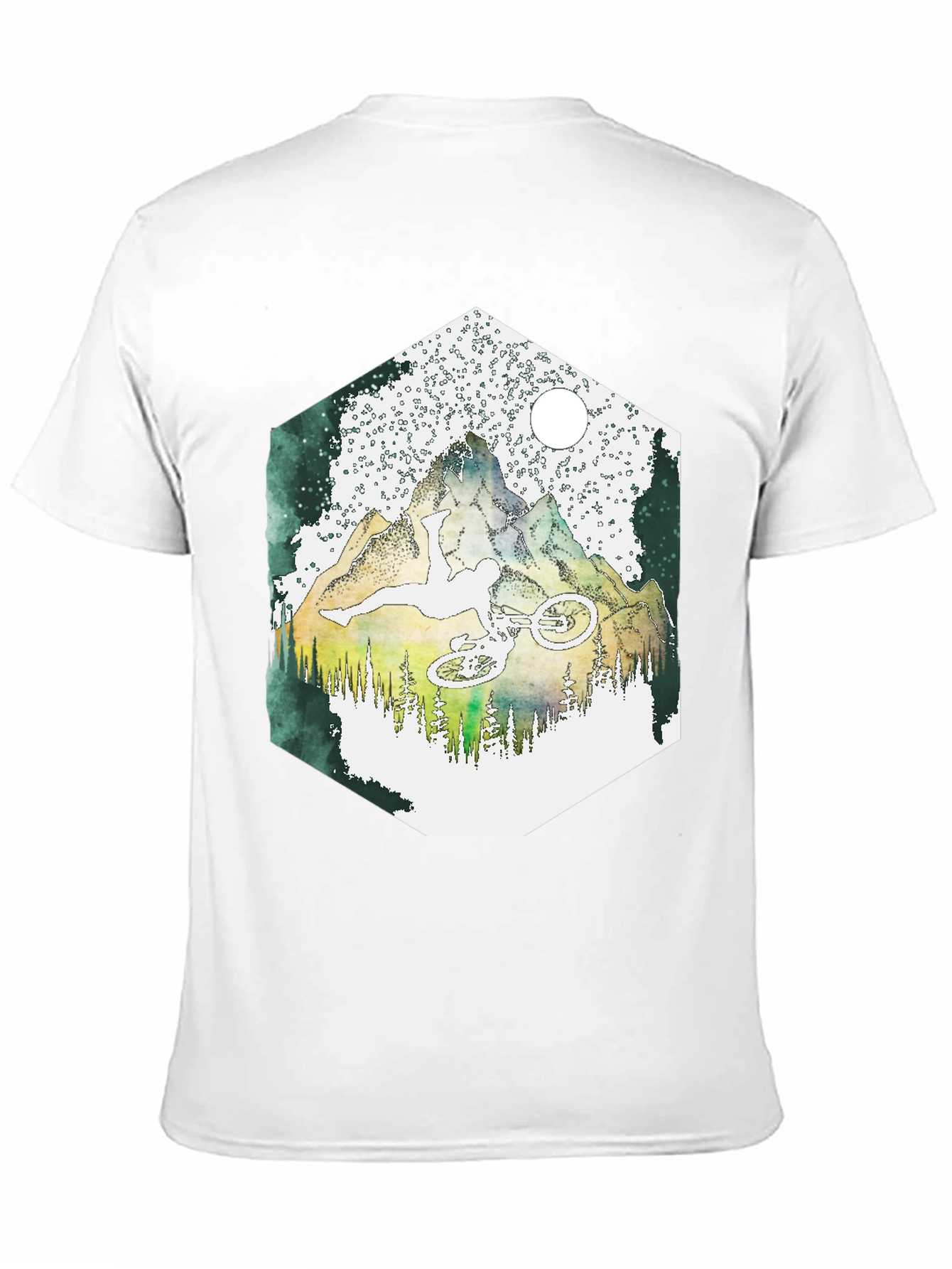 Black Mountain Biker Graphic Tee - Adventure Ready! view 11