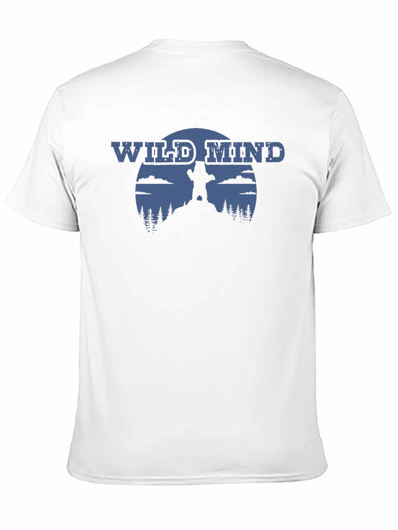 Black Wild Mind Bear Graphic Tee - Nature Inspired Apparel view 11