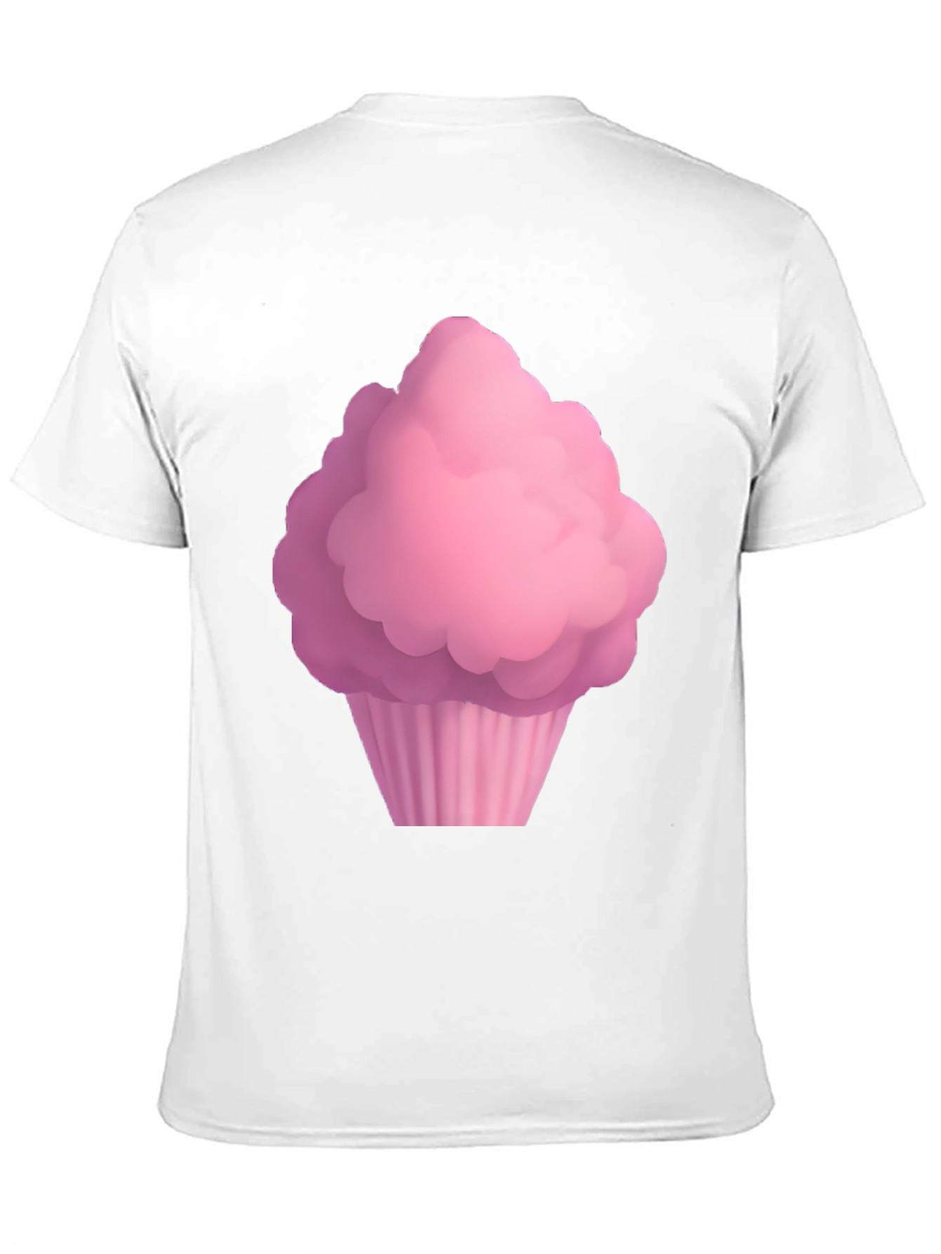 Black Cupcake Graphic Black T-Shirt view 11