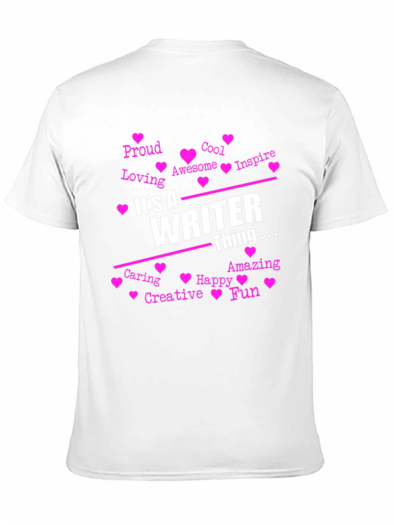 Black It's A Writer Thing T-Shirt view 11