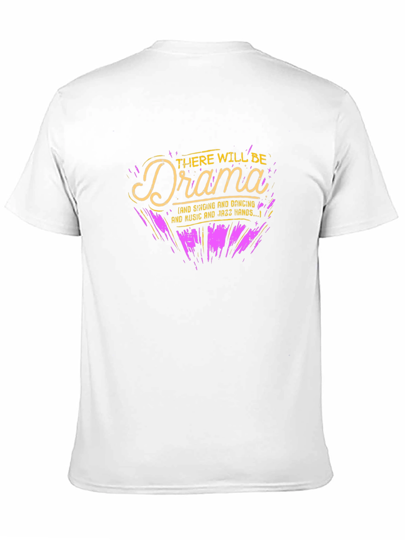 Black There Will Be Drama T-Shirt view 11