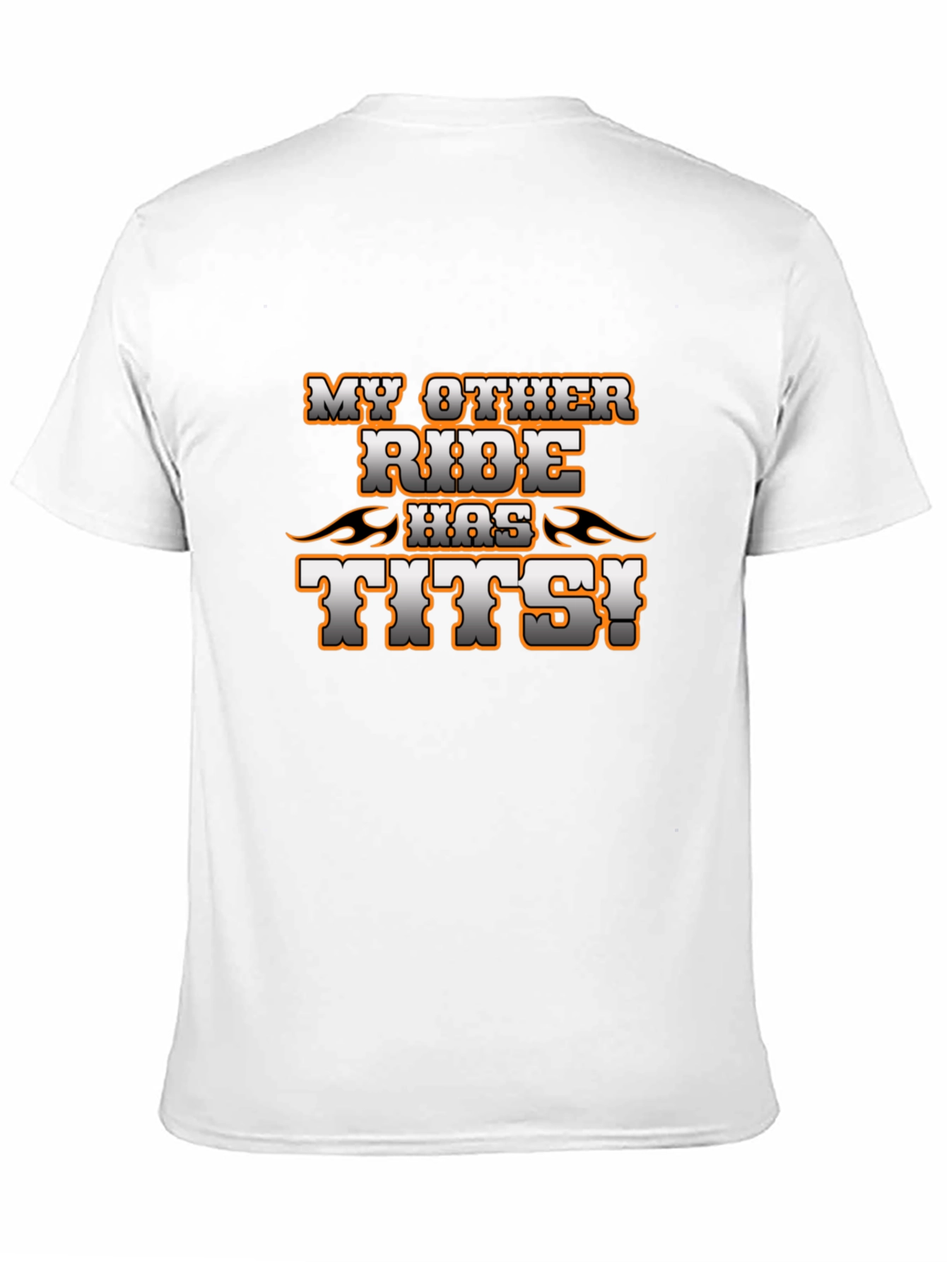 Black Funny "My Other Ride" Graphic Tee view 11
