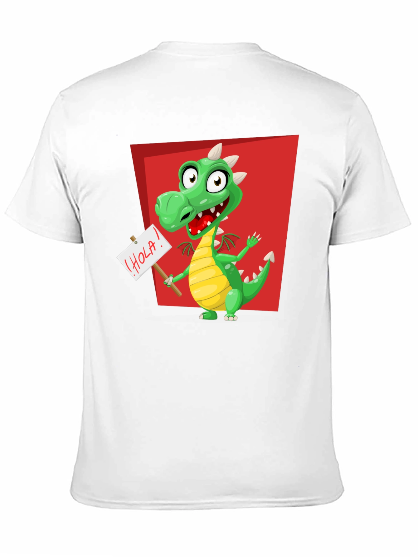 Black Cartoon Dragon T-Shirt - Fun & Unique Design view 11