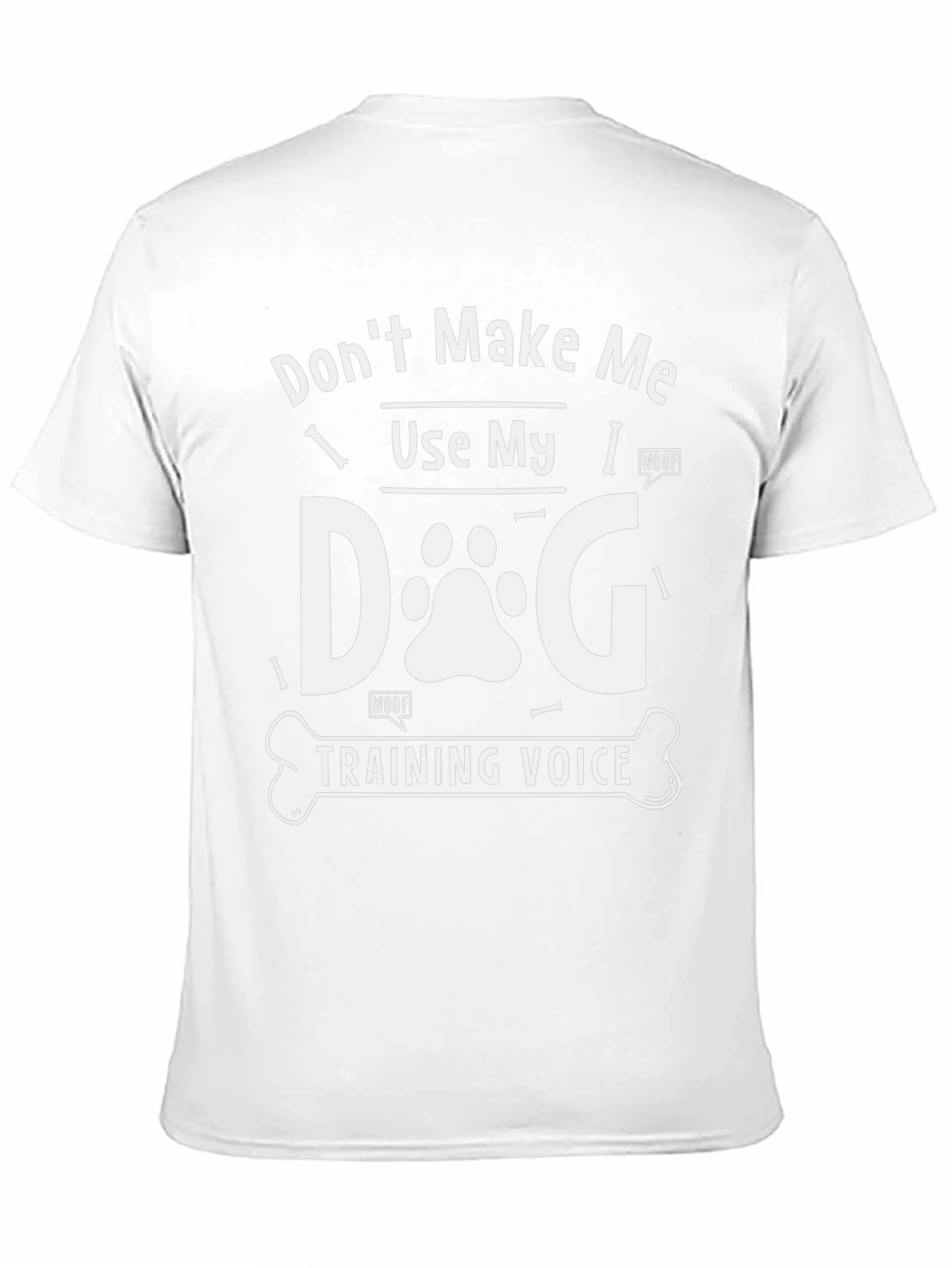 Black Dog Training Voice T-Shirt view 11