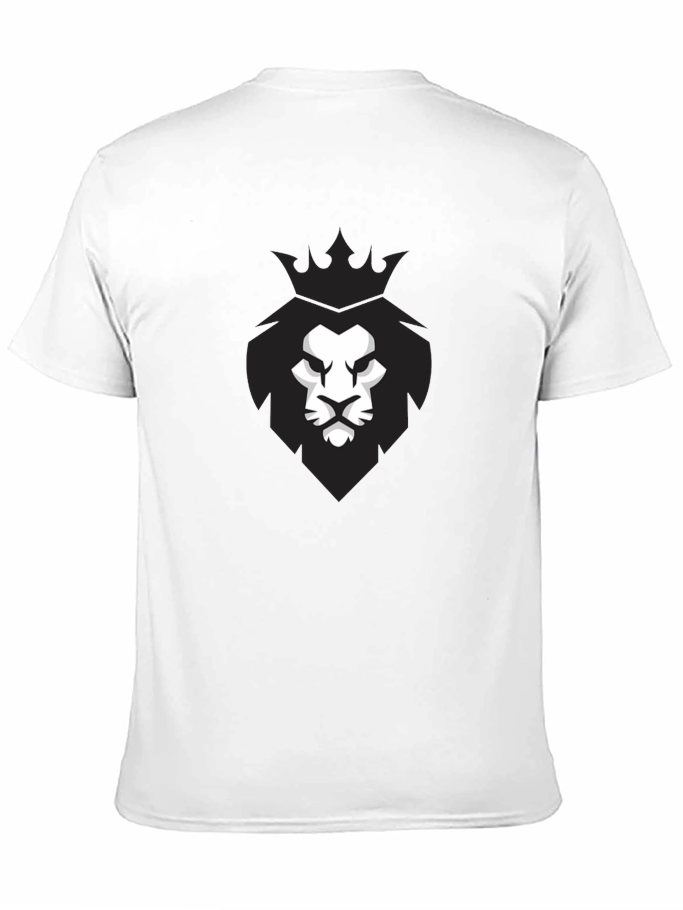 Black Lion King T-Shirt - Mens Black Graphic Tee view 11