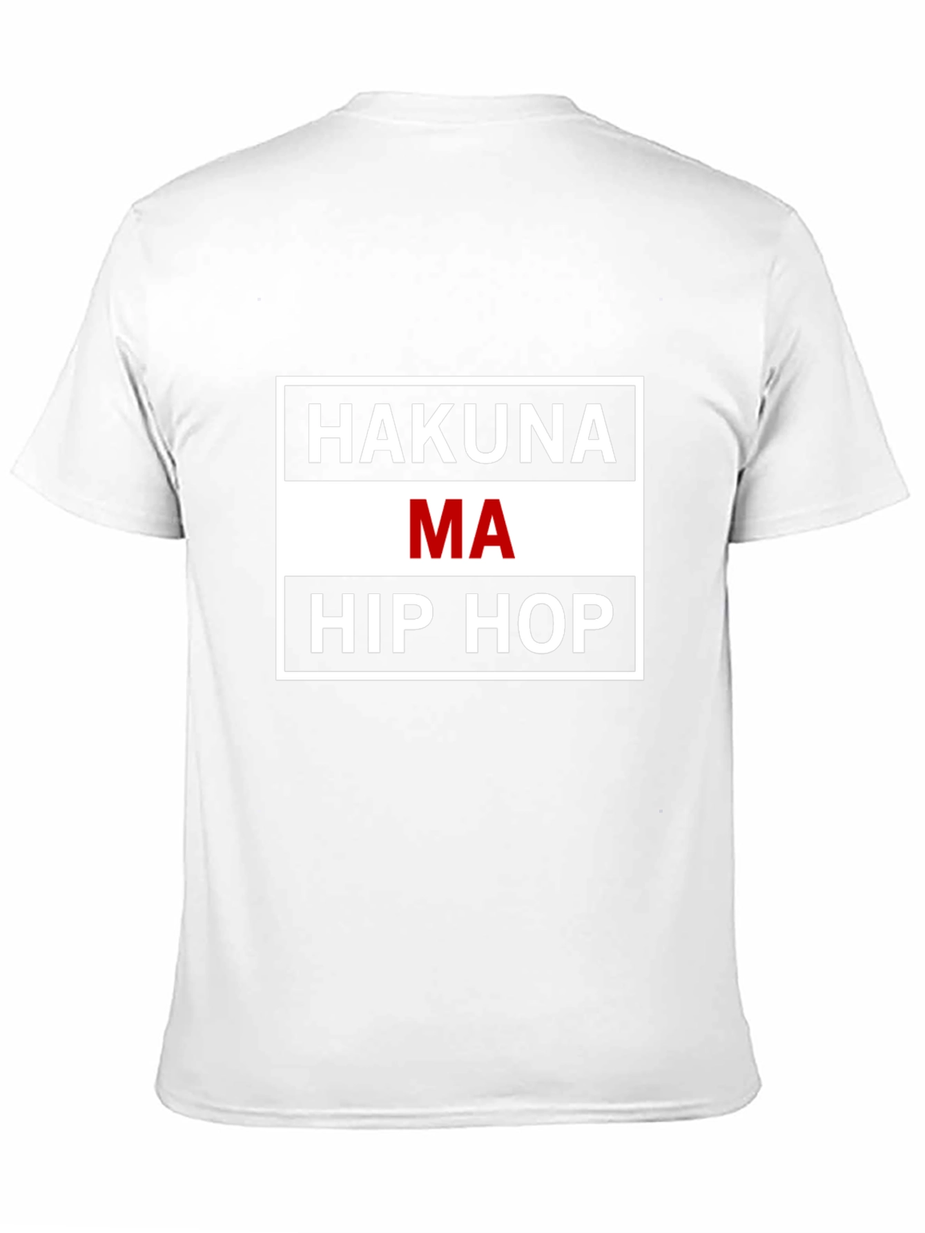 Hakuna Ma Hip Hop Black T-Shirt - 11