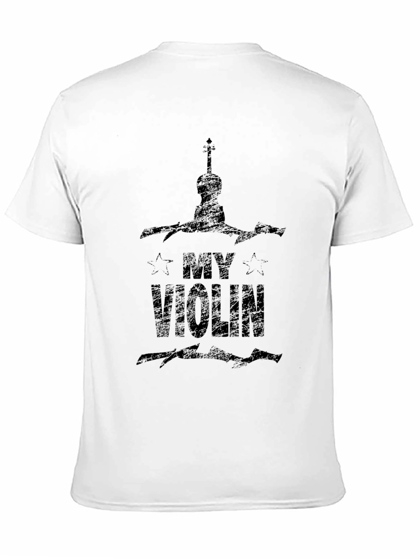 Black My Violin Black T-Shirt - Music Lover Tee view 11