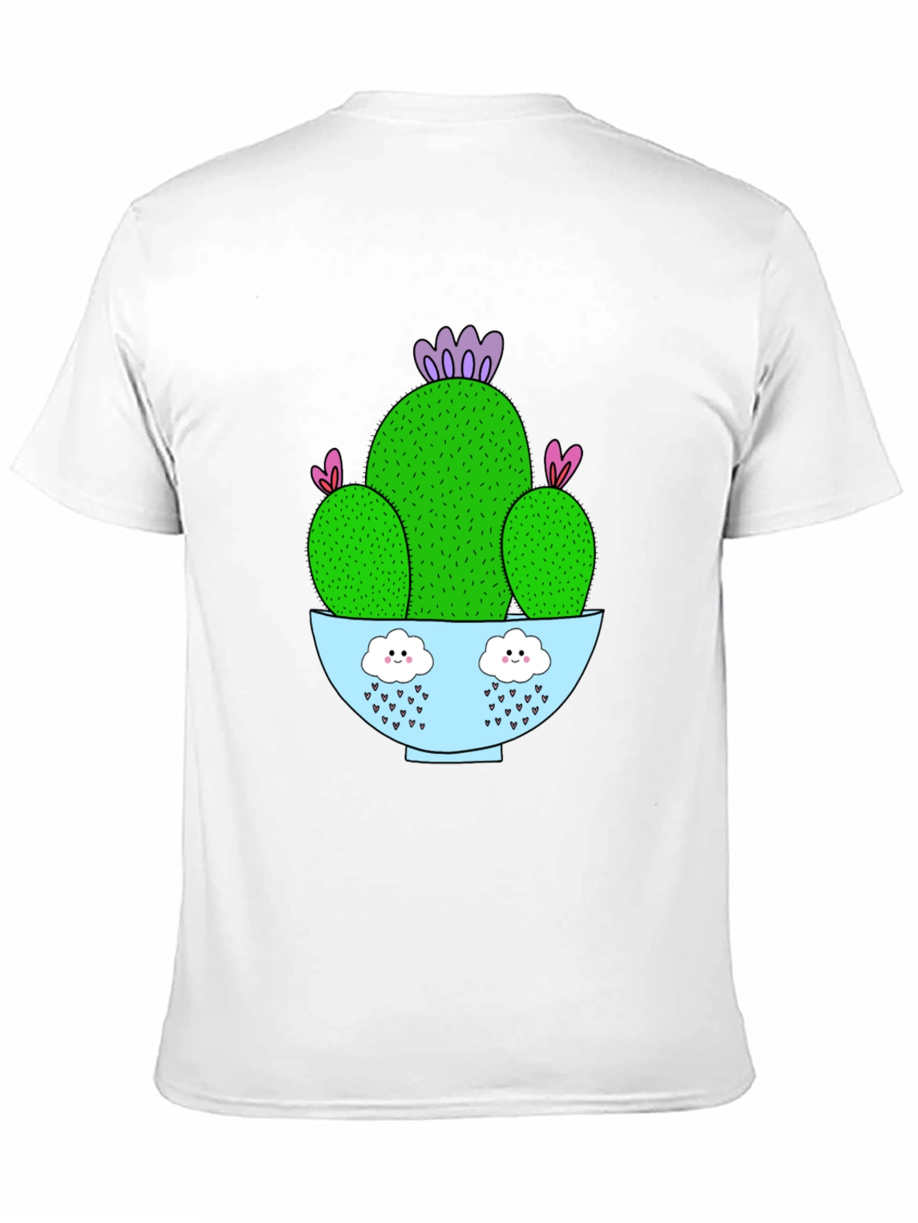 Cactus Graphic Tee - Black Cotton T-Shirt - 11