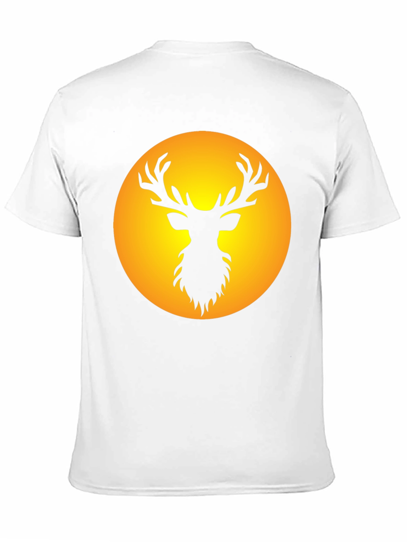 Black Black Deer Silhouette Tee view 11