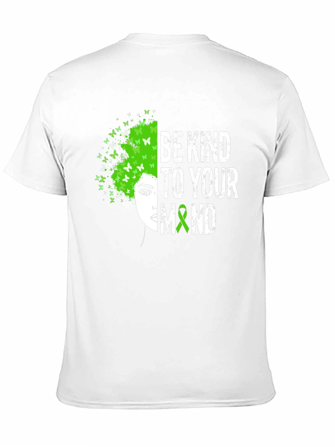 Black Be Kind To Your Mind T-Shirt - Mental Health Awareness Tee view 11