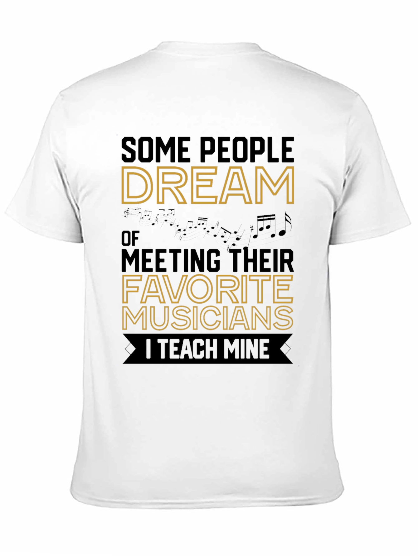 Black Musician Teacher T-Shirt - Teach Mine Tee view 11