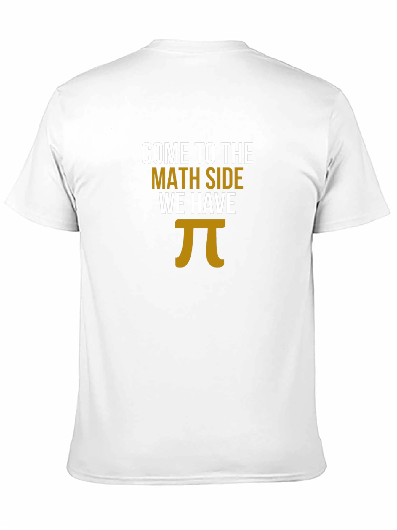 Black Math Side Pi T-Shirt - Funny Geek Tee view 11