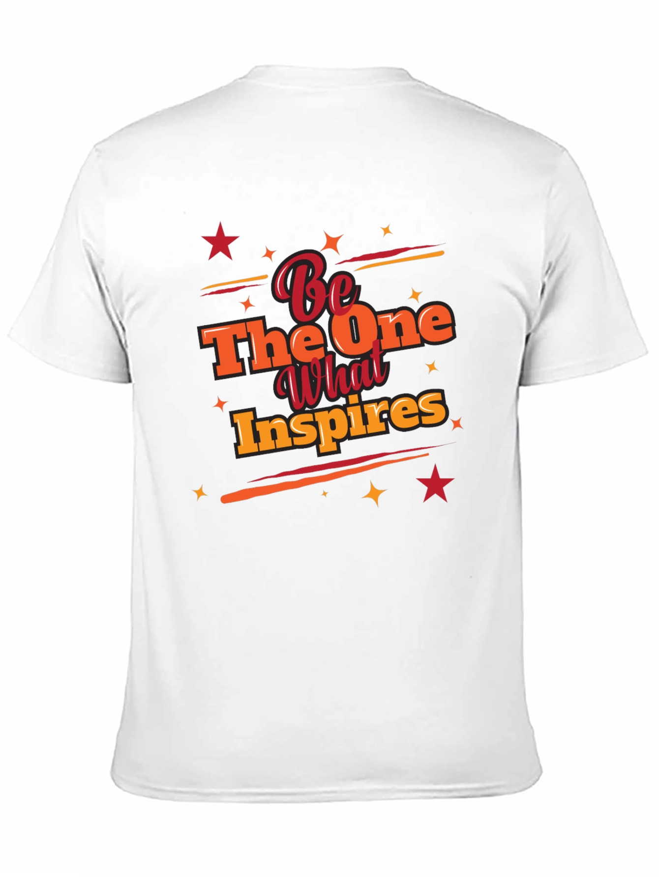 Black Inspirational Graphic Tee - Be The One What Inspires view 11