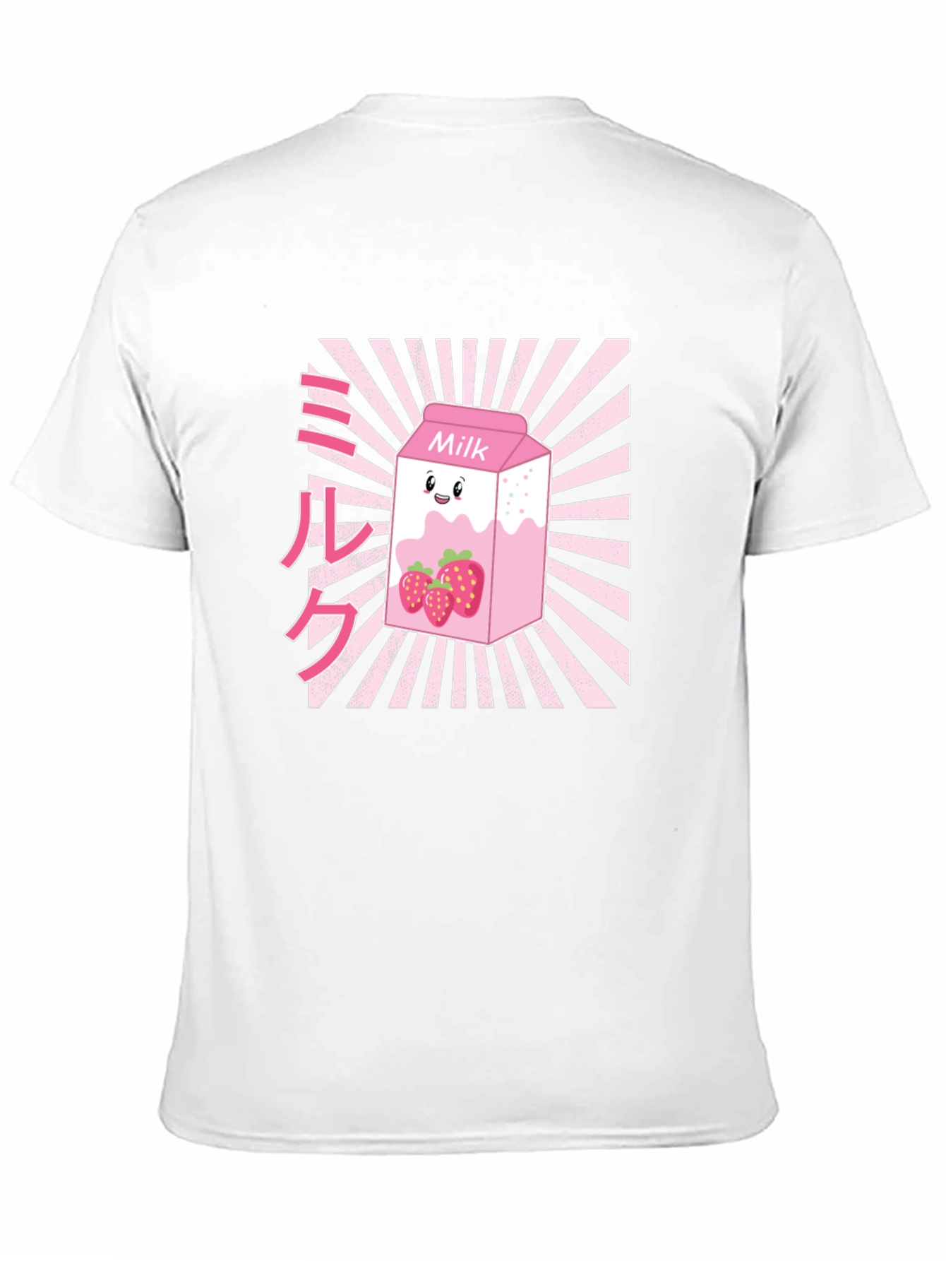 Black Strawberry Milk Graphic T-Shirt - Black view 11