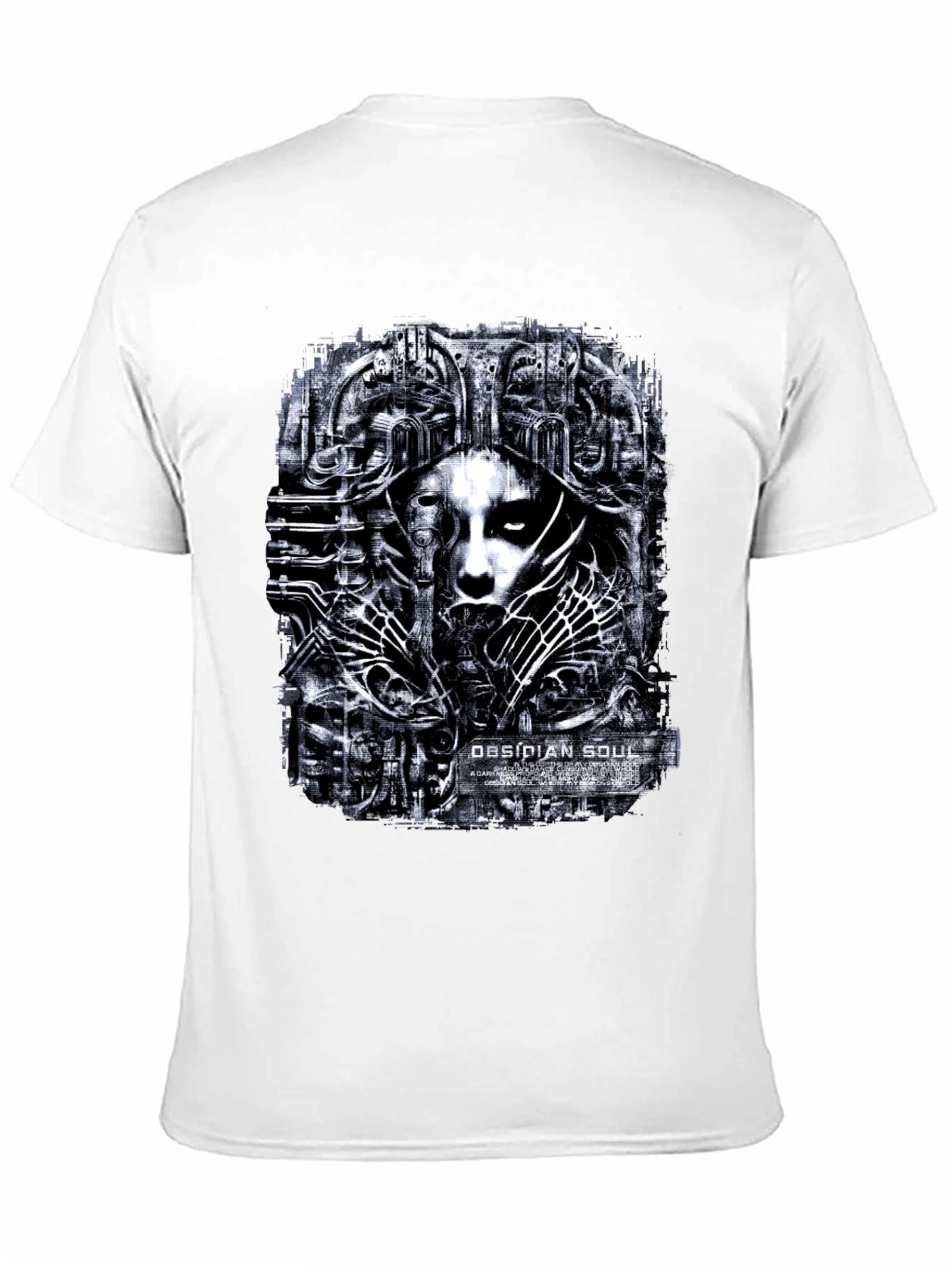 Black Obsidian Soul Graphic T-Shirt view 11