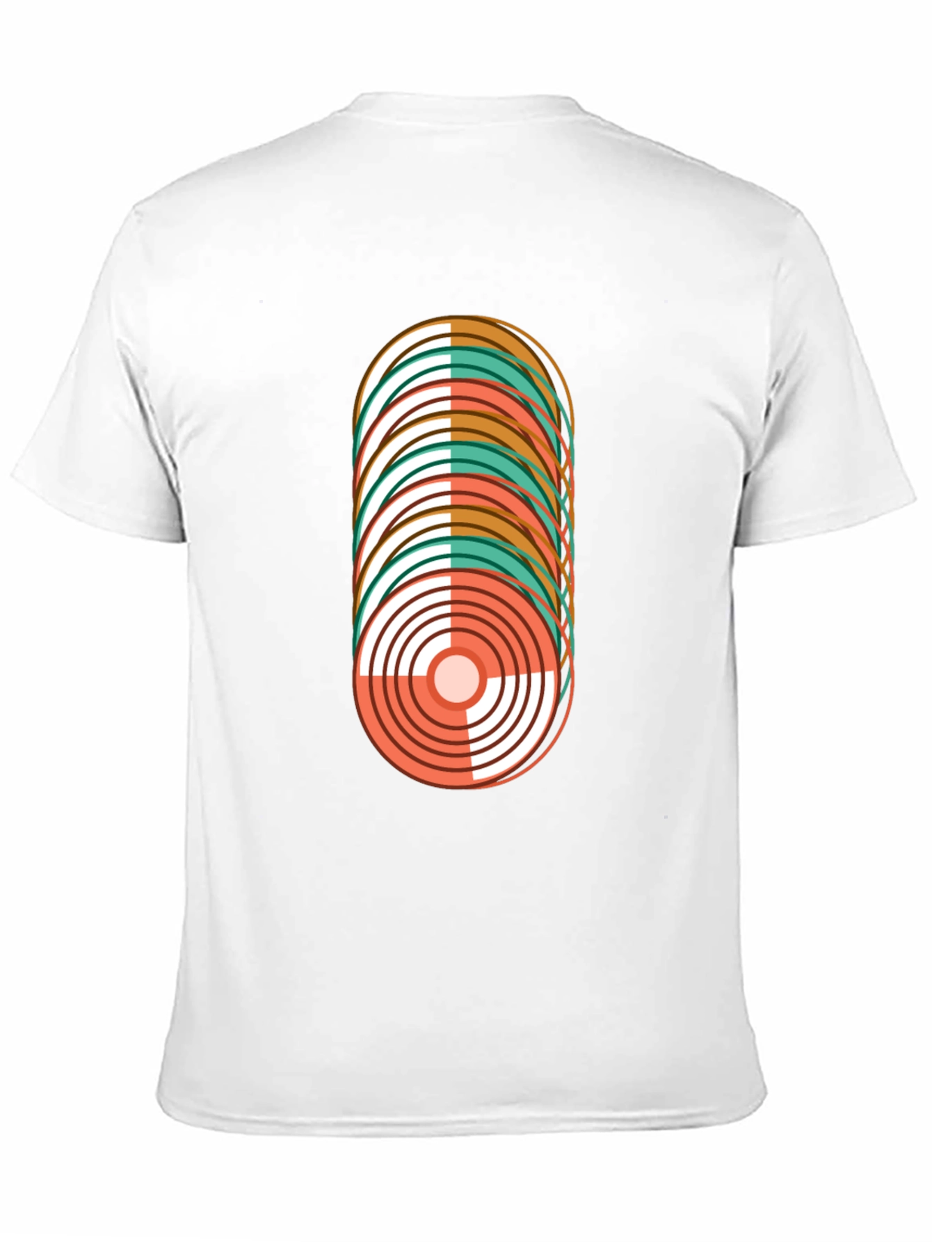 Black Retro Record Stack Graphic Tee view 11