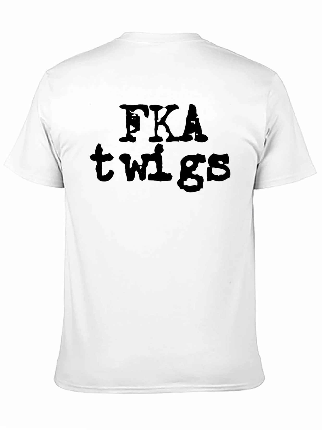 Black FKA Twigs Graphic Black T-Shirt view 11