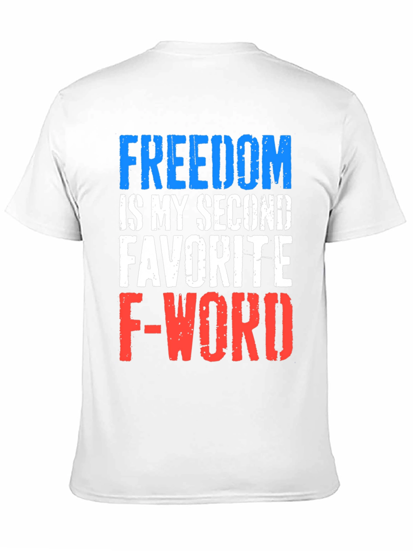 Black Freedom Funny Graphic Tee view 11