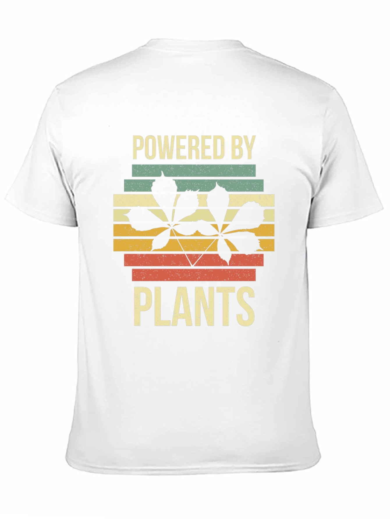 Powered by Plants Graphic Tee - Retro Style - 11