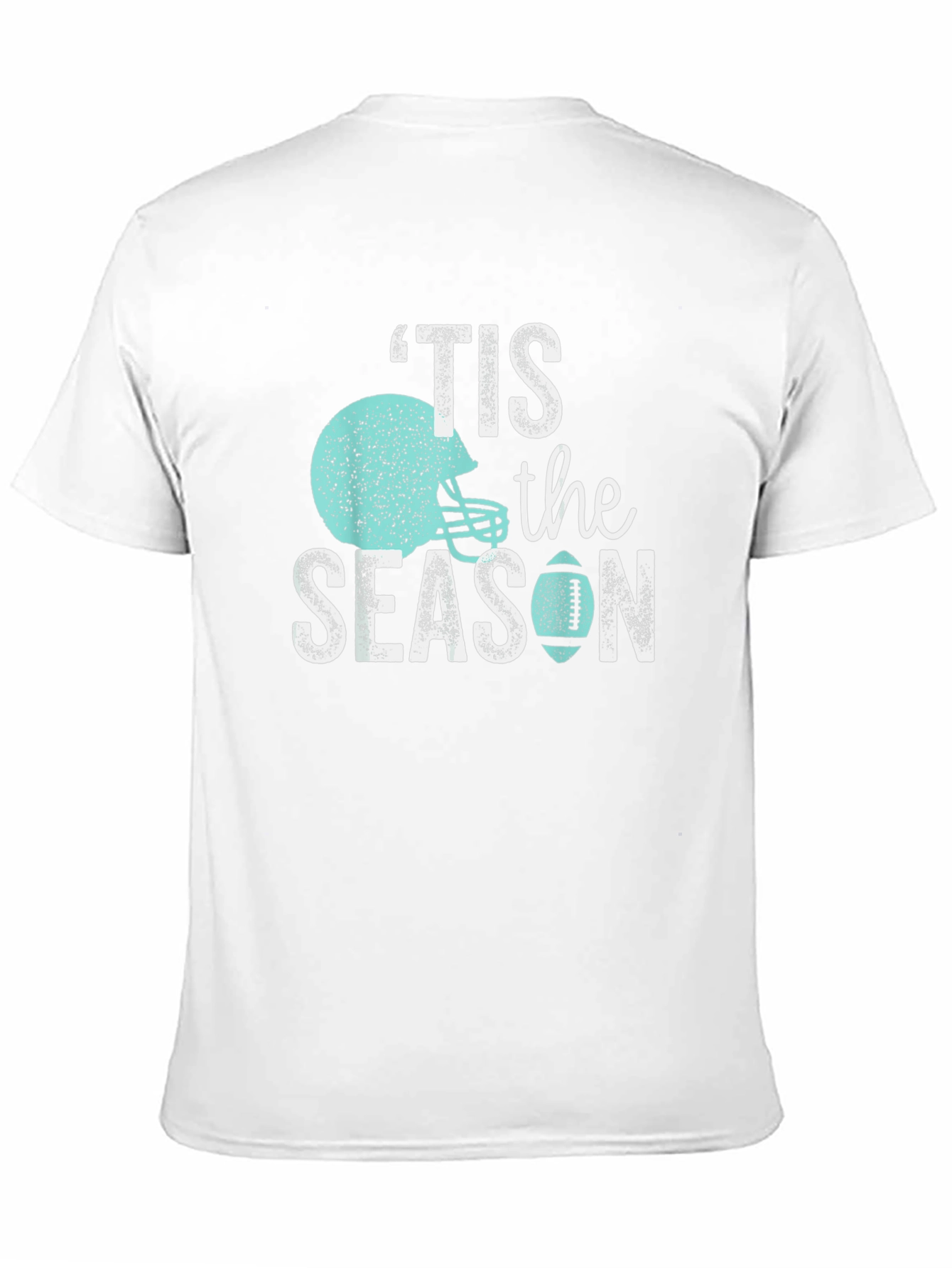Black 'Tis The Season Football T-Shirt view 11