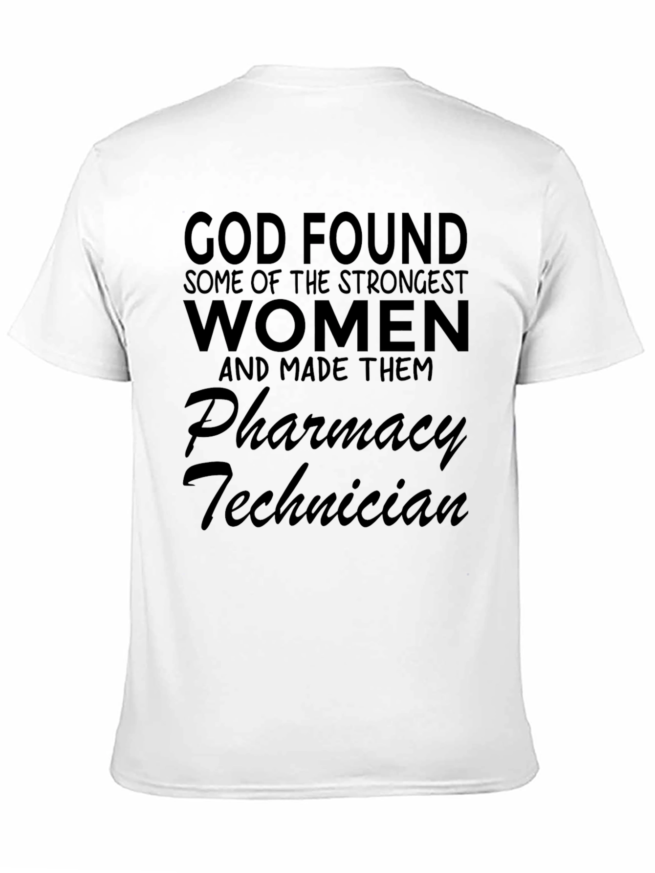 Black Pharmacy Technician Women's T-Shirt view 11
