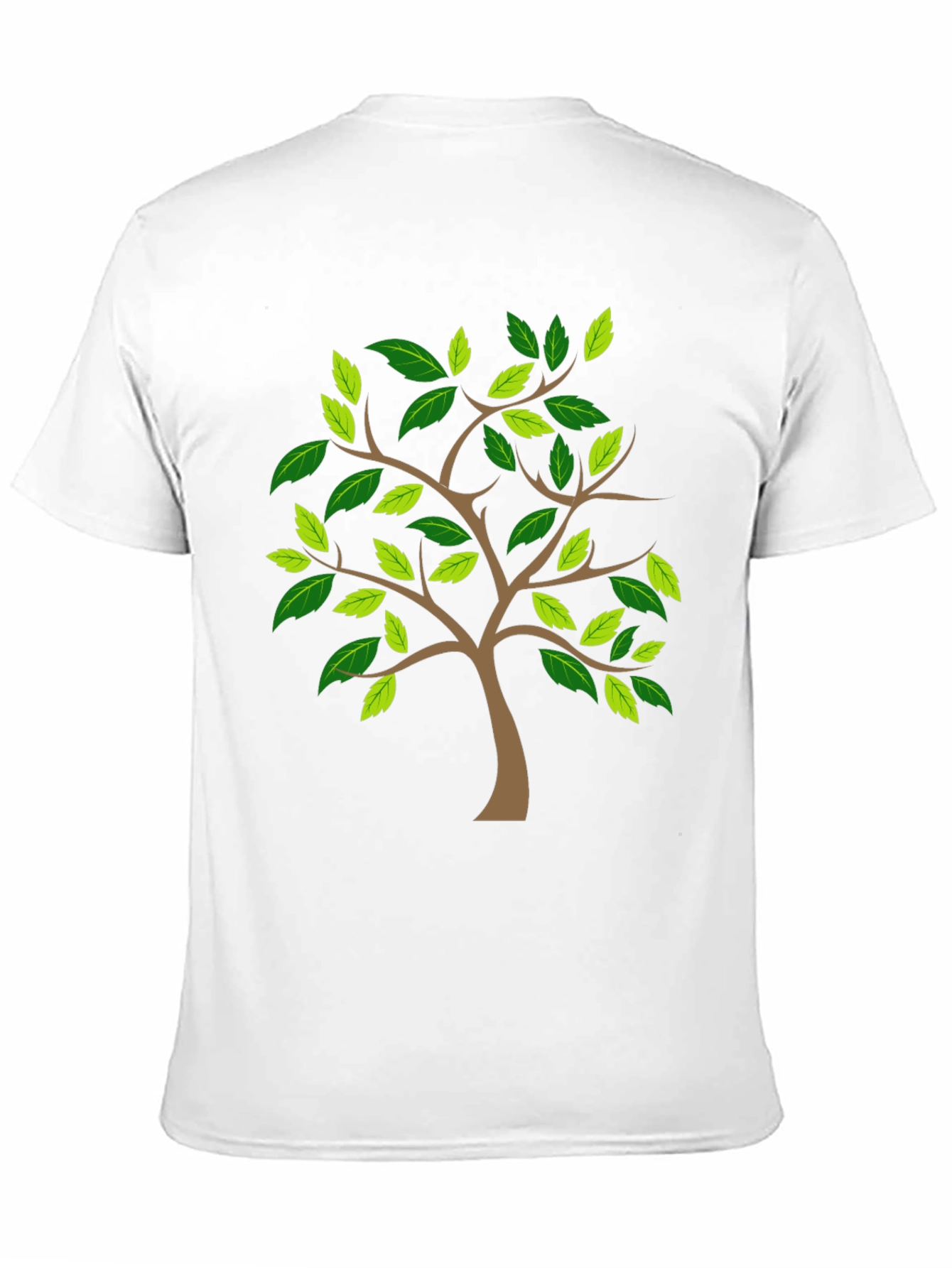 Black Nature Tree Graphic Print Tee - Classic Black view 11