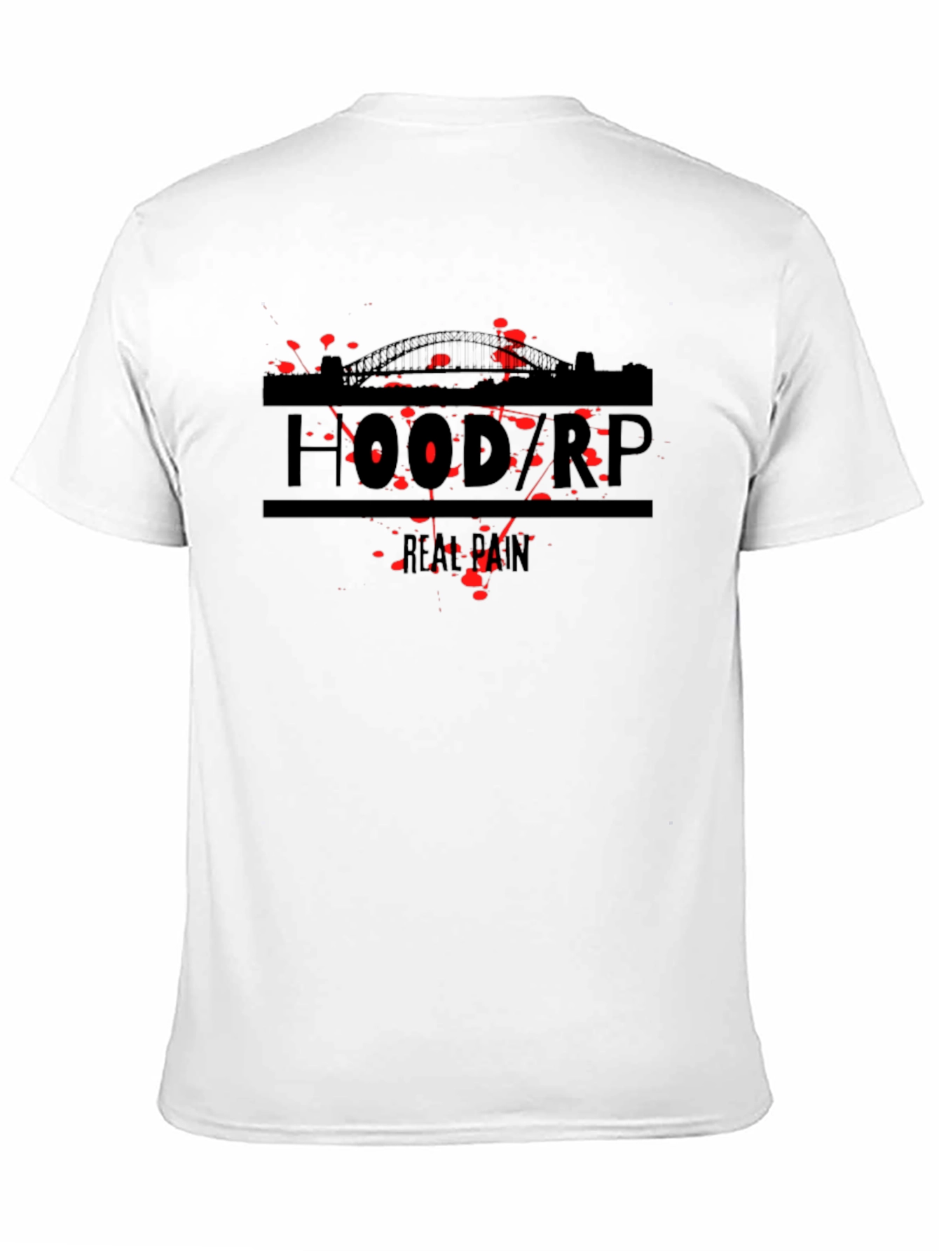 Black Hood RP Real Pain T-Shirt - Black view 11