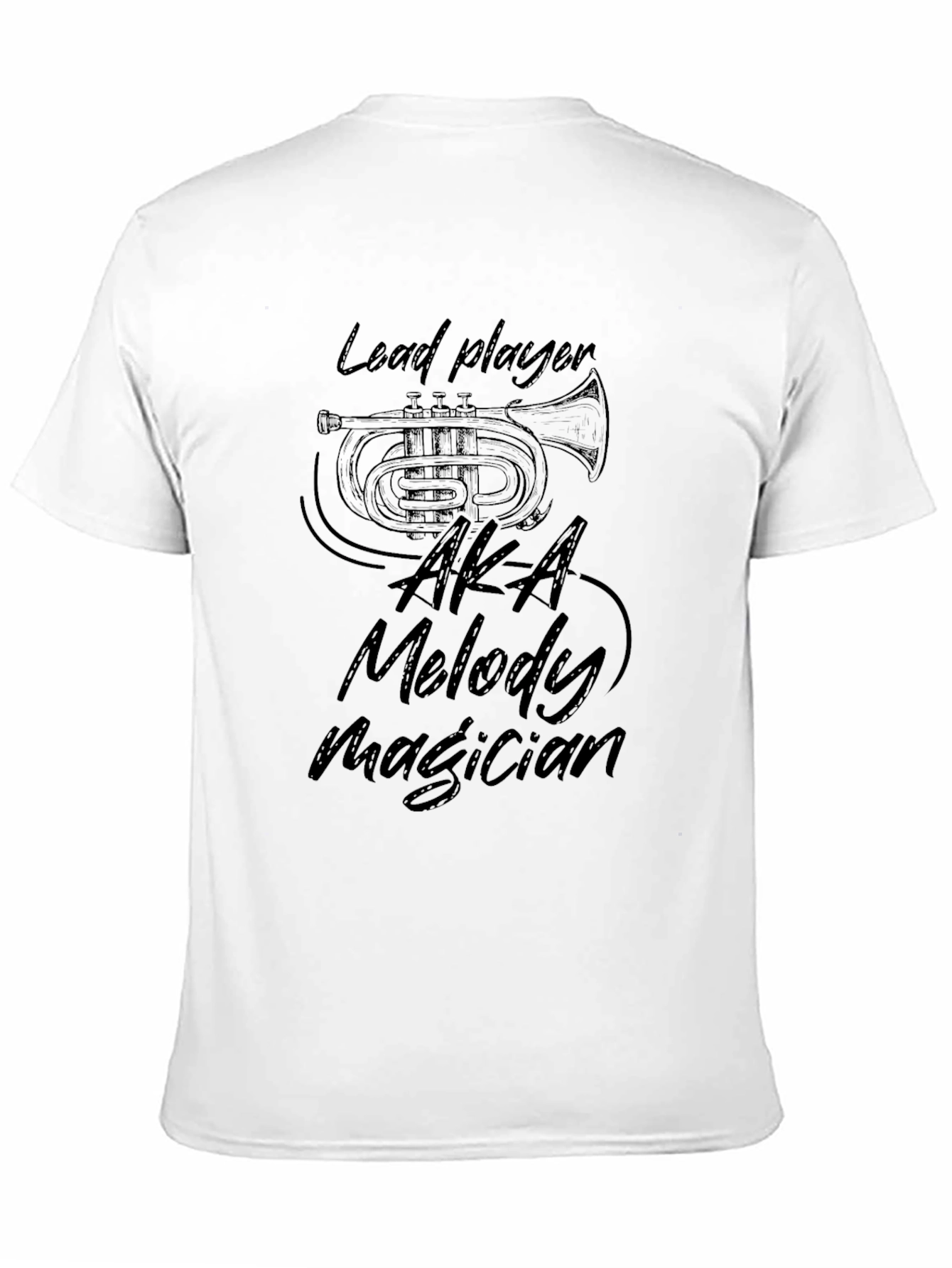 Black Lead Player Melody Magician T-Shirt - Black view 11