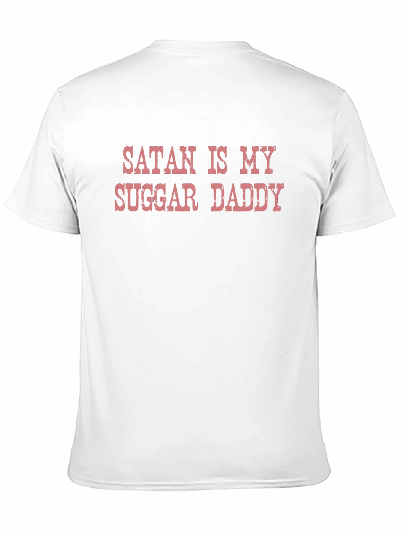 Black Satan is My Suggar Daddy Black Graphic Tee view 11