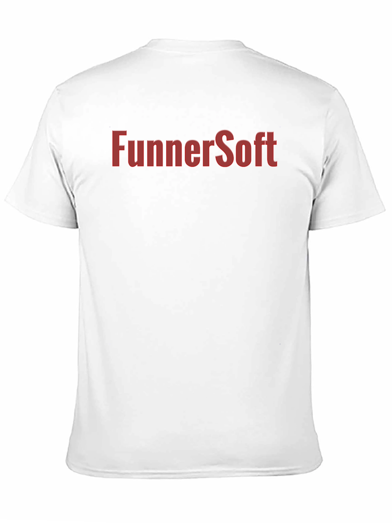 Black FunnerSoft T-Shirt - Comfortable Cotton Blend, Classic Fit view 11