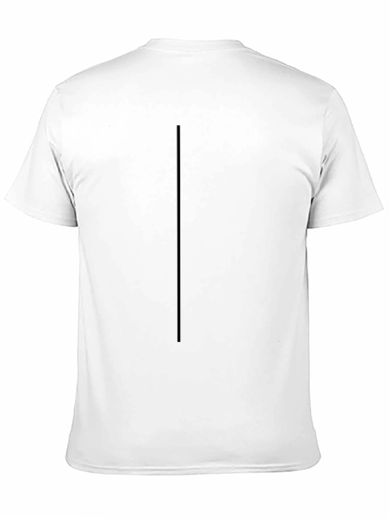 Black Men's Black Casual T-Shirt view 11