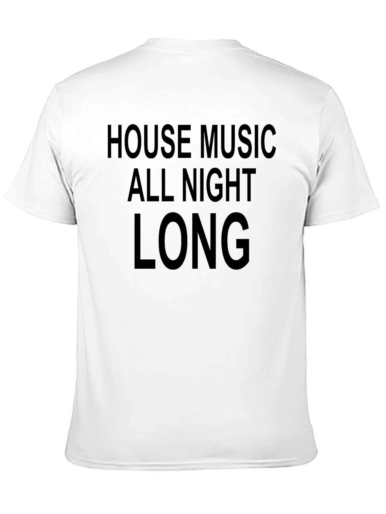 Black House Music All Night Long Graphic Tee view 11