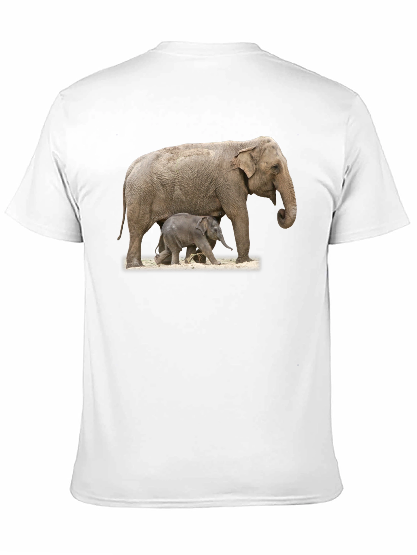 Black Elephant Family Graphic Tee view 11