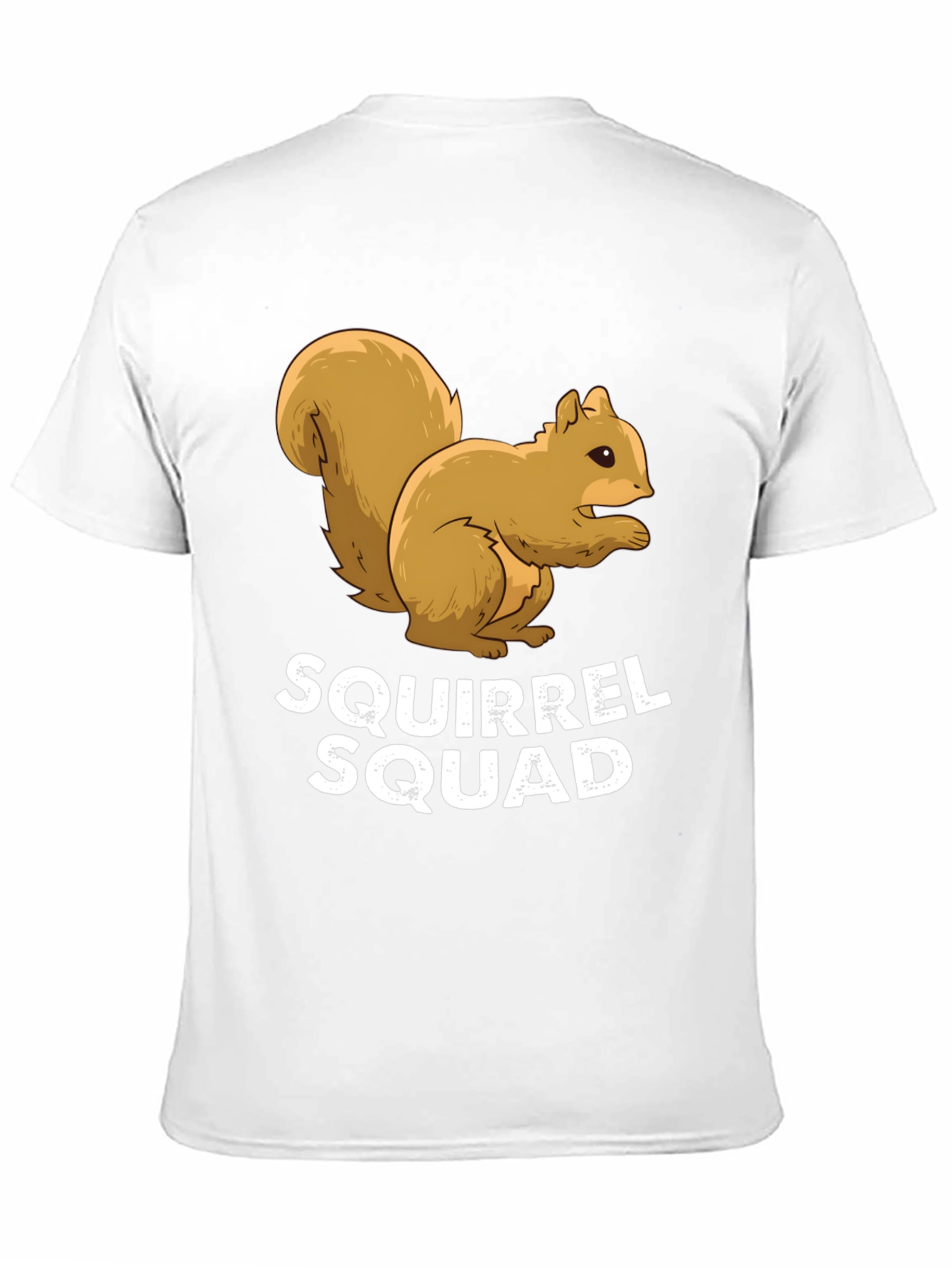 Black Squirrel Squad Graphic Tee - Black Crew Neck Shirt view 11