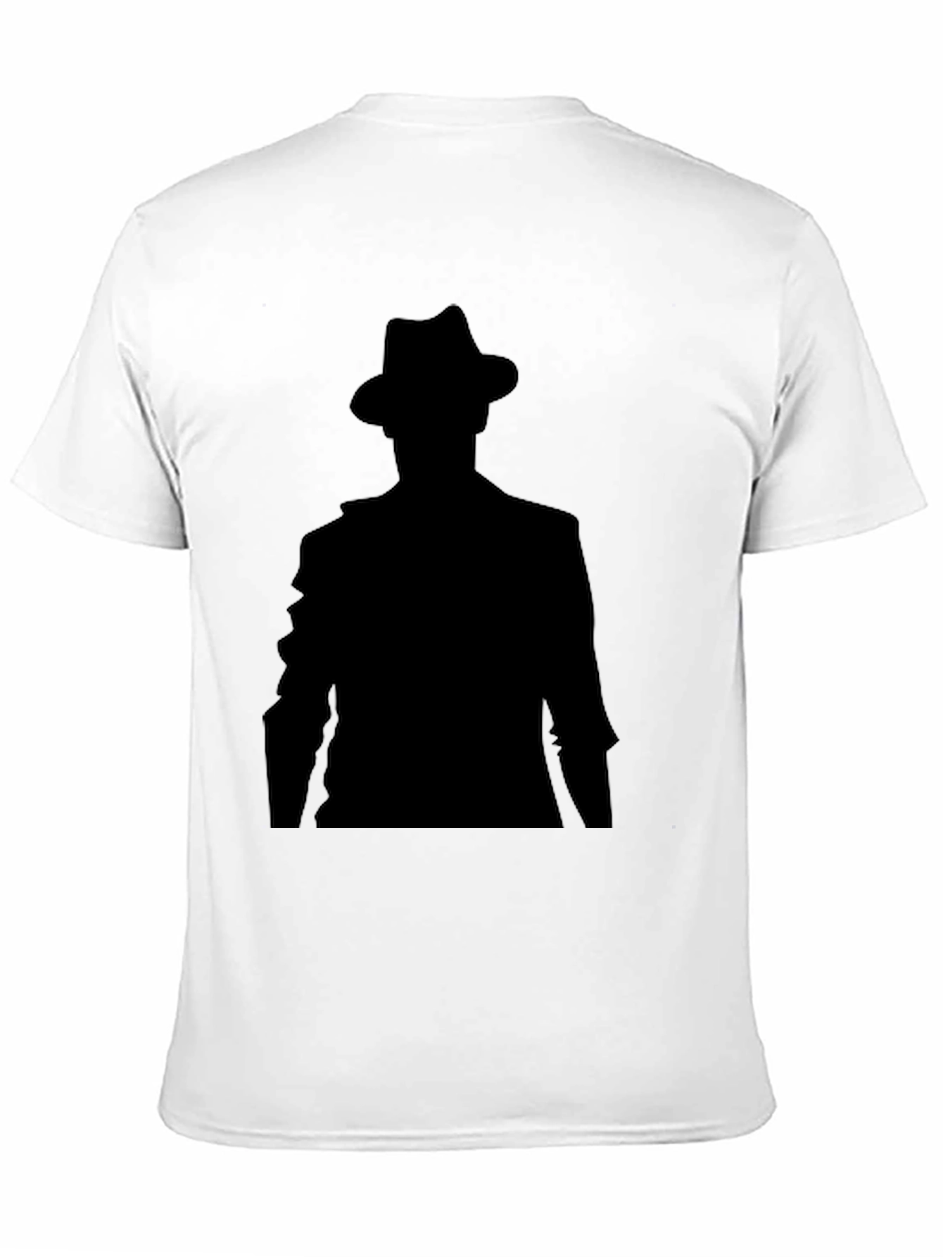 Black Mystery Man Black T-Shirt view 11