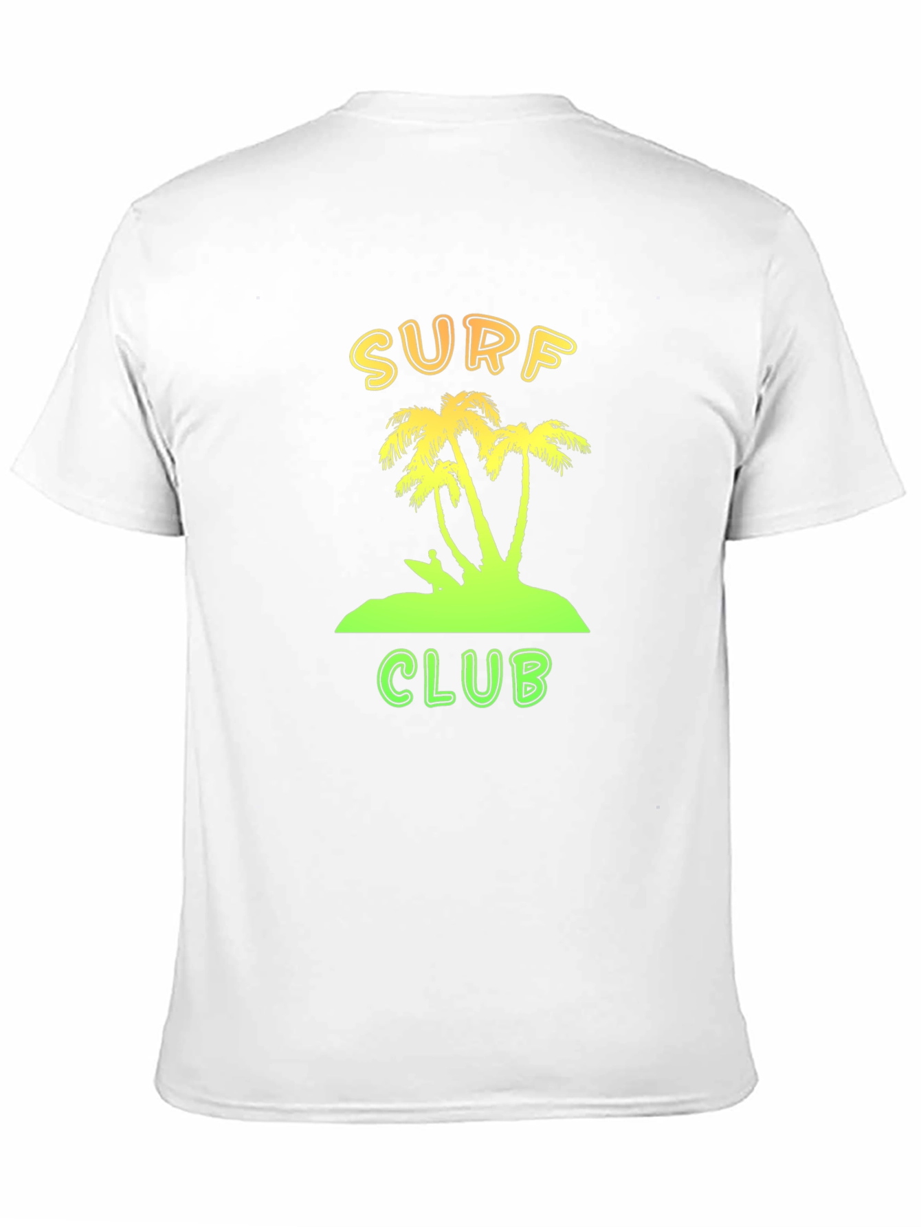 Black Surf Club Palm Tree T-Shirt - Island Vibes Tee view 11