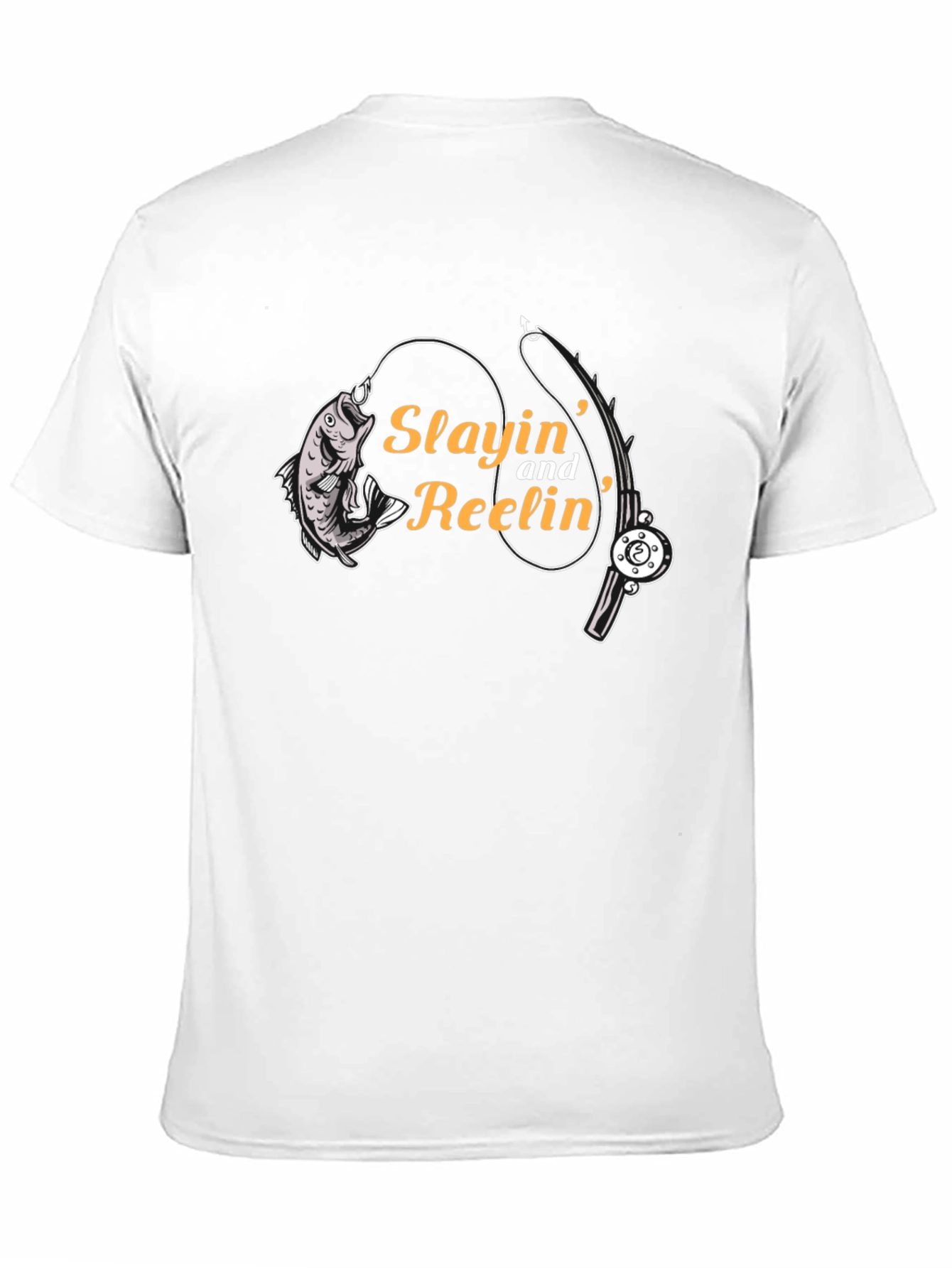 Slayin' and Reelin' Fishing T-Shirt - 11