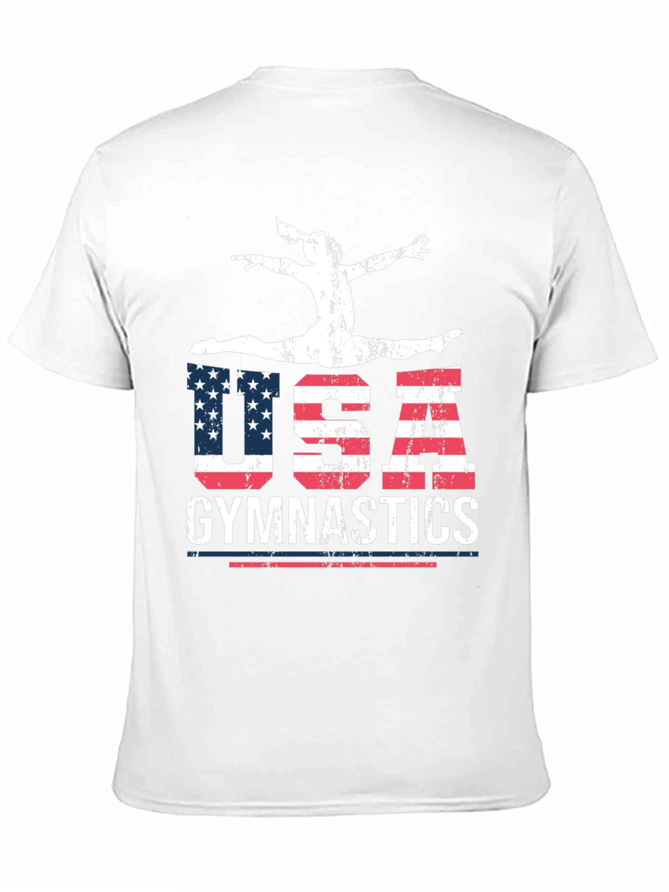 Black USA Gymnastics Graphic T-Shirt - Black view 11