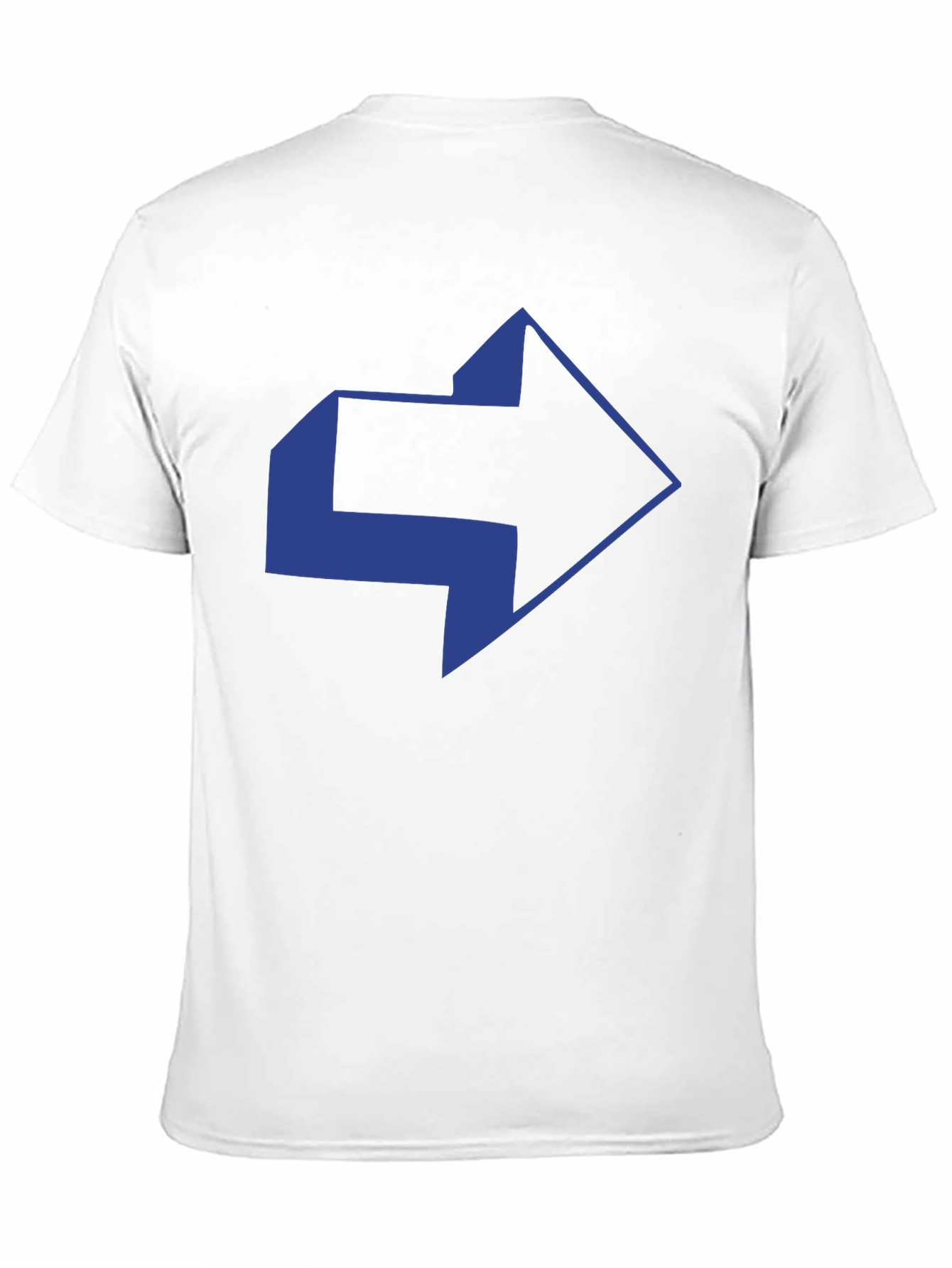 Black Modern Arrow Graphic Black T-Shirt view 11