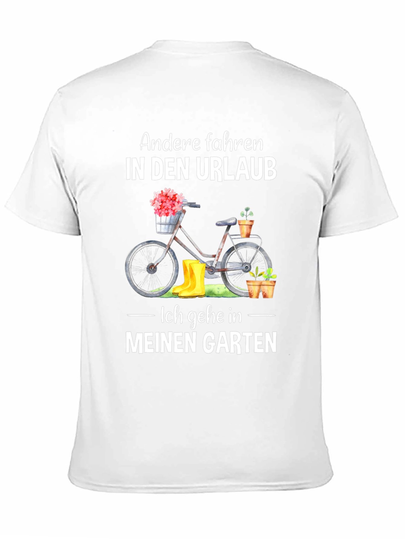 Black Gardening T-Shirt - Andere fahren in den Urlaub view 11