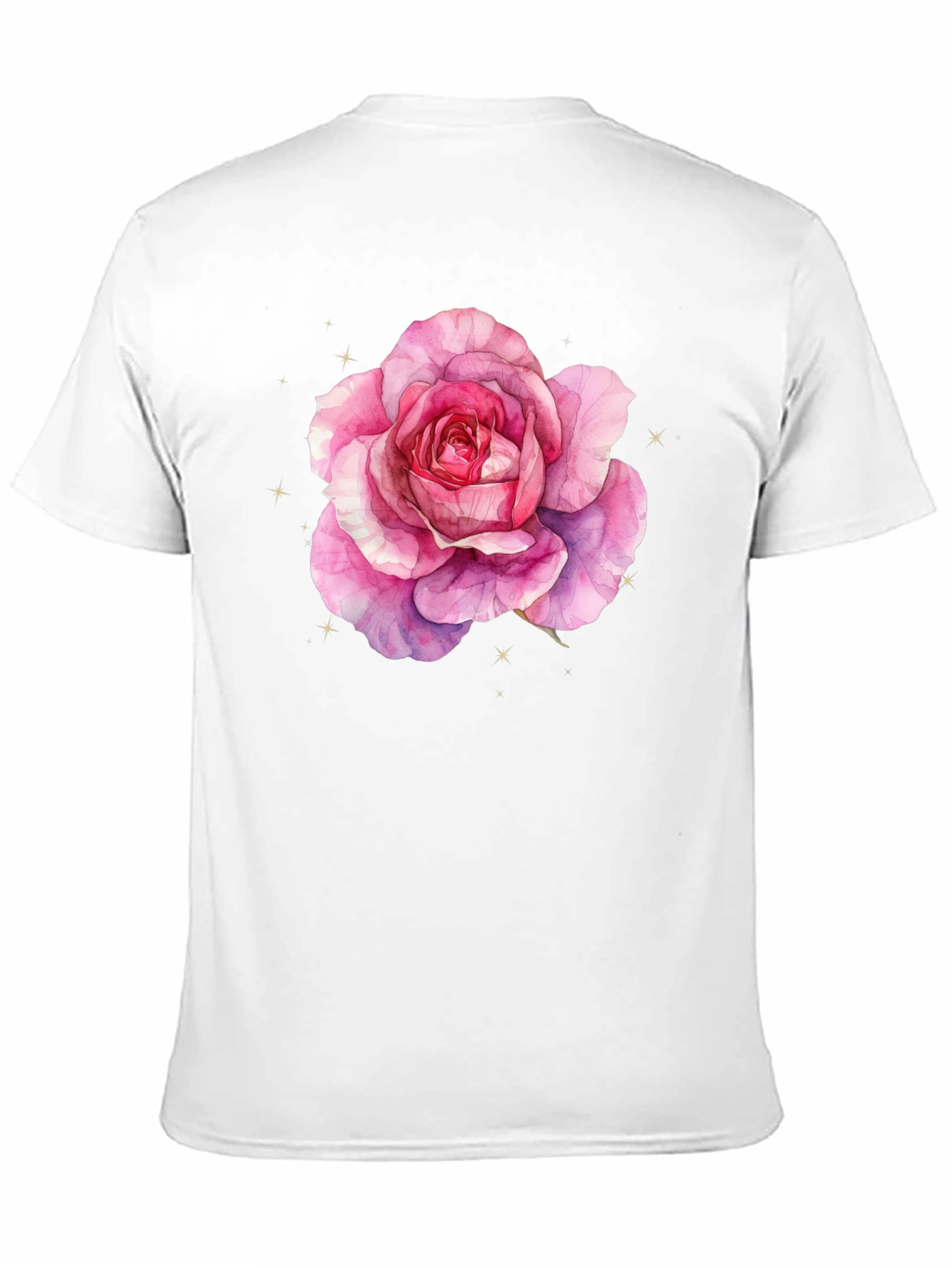 Black Rose Graphic T-Shirt - Soft Style view 11