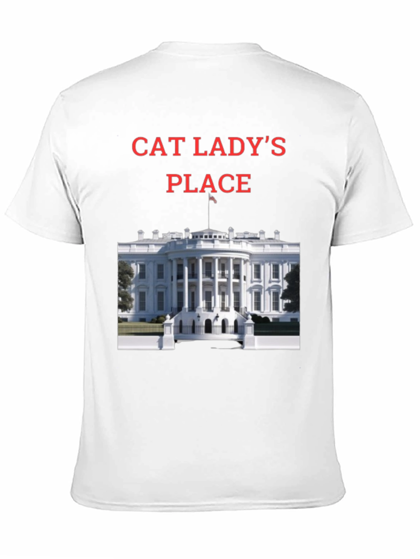 Black Cat Lady's Place T-Shirt - Novelty Tee view 11