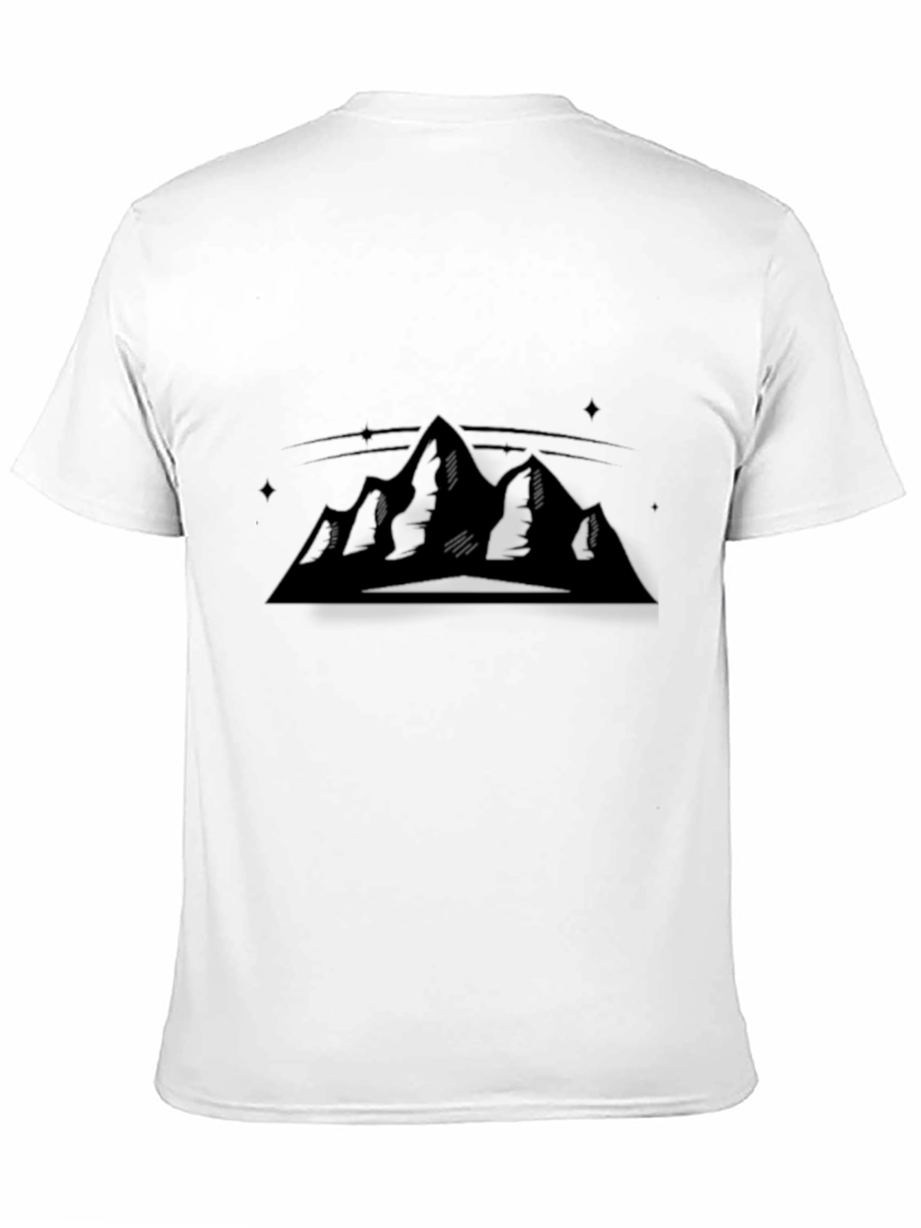 Black Mountain Graphic T-Shirt - Black view 11