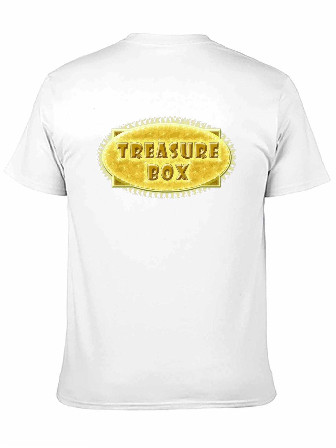 Black Treasure Box Graphic T-Shirt - Stylish Novelty Tee view 11