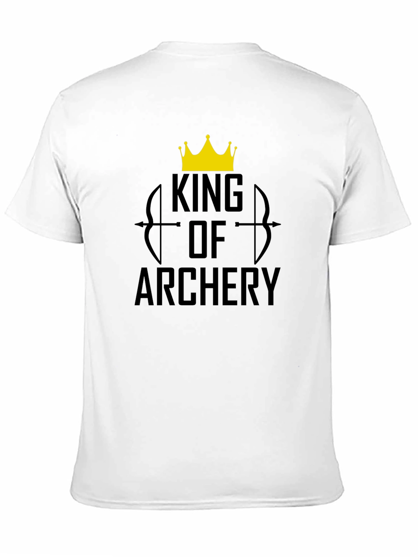 Black King of Archery Black T-Shirt view 11