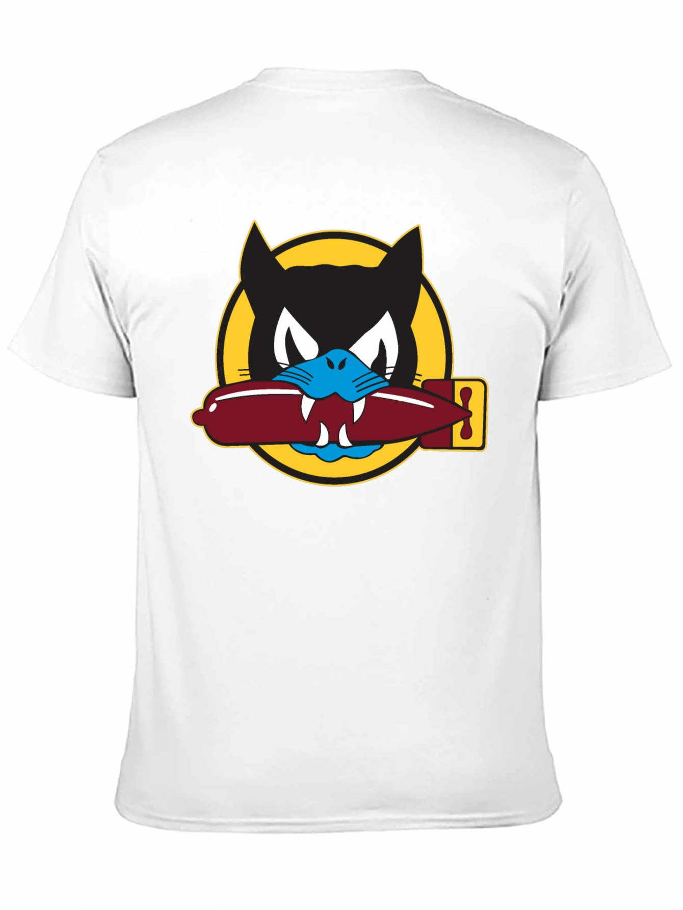 Black Black Cats Squadron Graphic Tee view 11