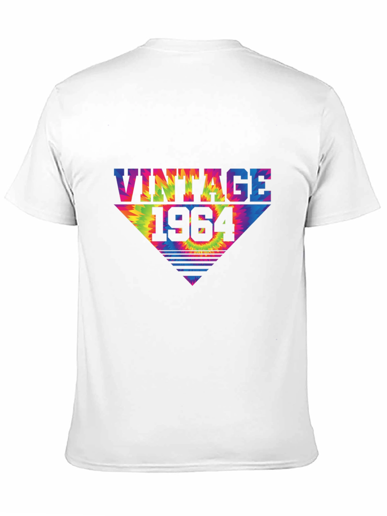 Black Vintage 1964 Tie-Dye Graphic Tee view 11